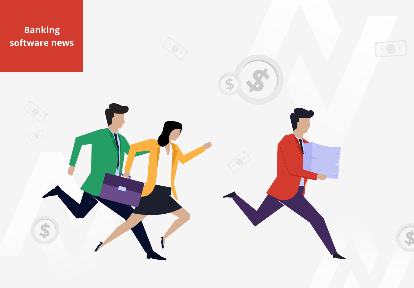 Banking software news: you have to run to stay in the place